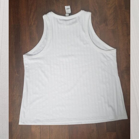 NWT AVA & VIV High Neck Rib Knit Tank Top - Picture 3 of 4